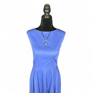 Blue Sleeveless A-Line Dress Size XS Fairycore Cottagecore Whimsical